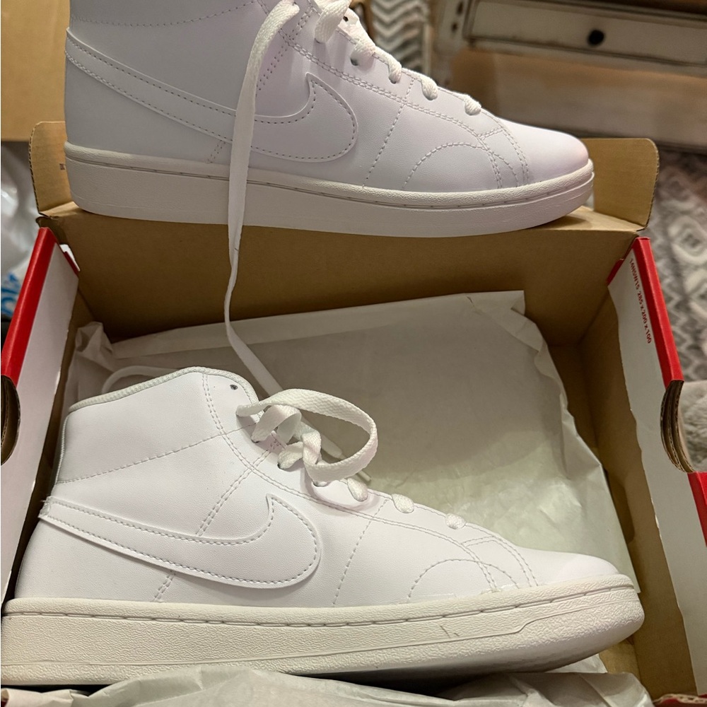 Nike Women's White High-Top Sneakers